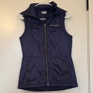 Columbia Navy Blue Puffer Vest
